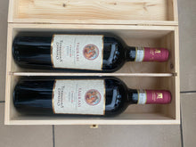 Carica l'immagine nel visualizzatore di Gallery, TAURASI RISERVA D.O.C.G. 2009 “CAMPORE” CASSETTA IN LEGNO DA 2 BOTTIGLIE
