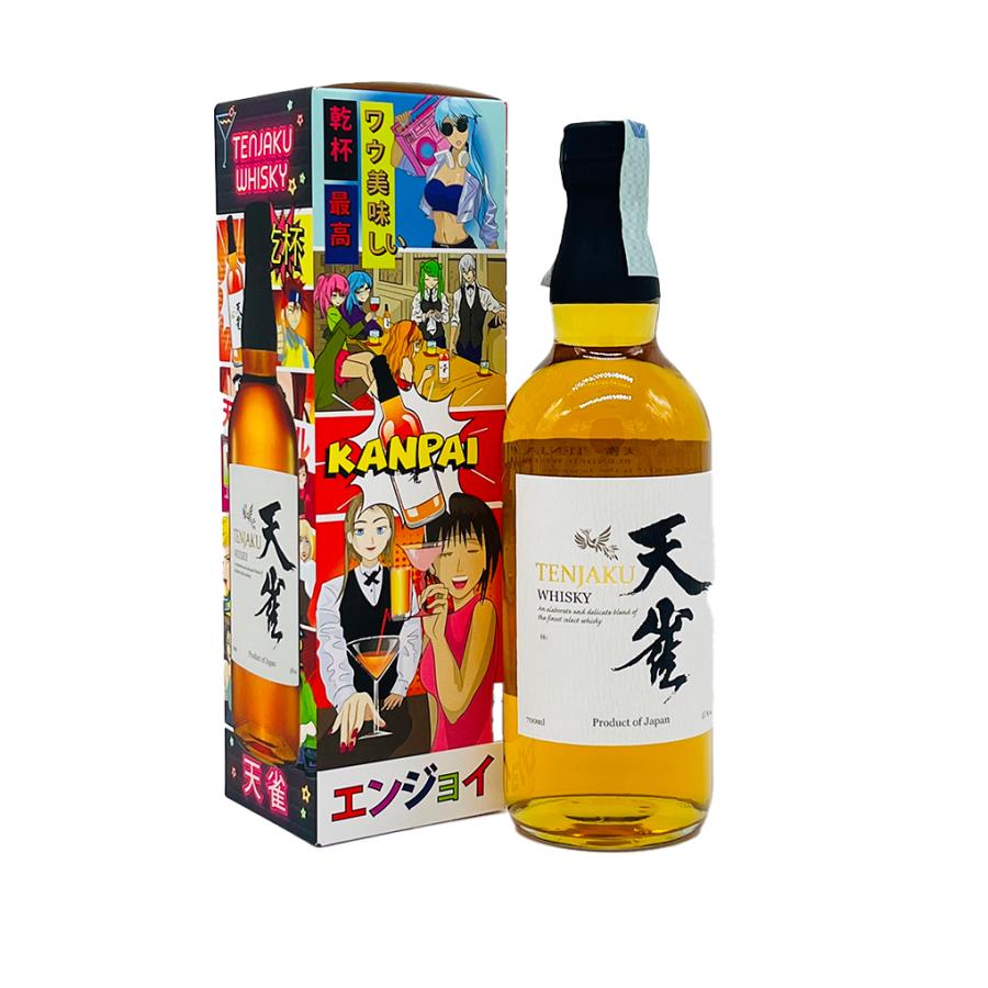 TENJAKU BLENDED WHISKY IN ASTUCCIO ANIME